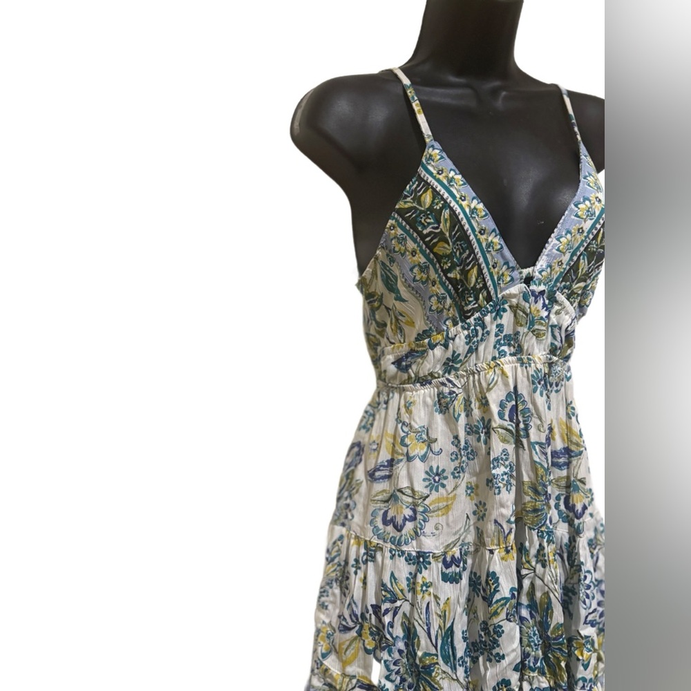 Beautiful Bohemian Floral Print Mini Sun Dress by Angie⭐️NWT⭐️🔥FINAL PRICE🔥 - Picture 5 of 9